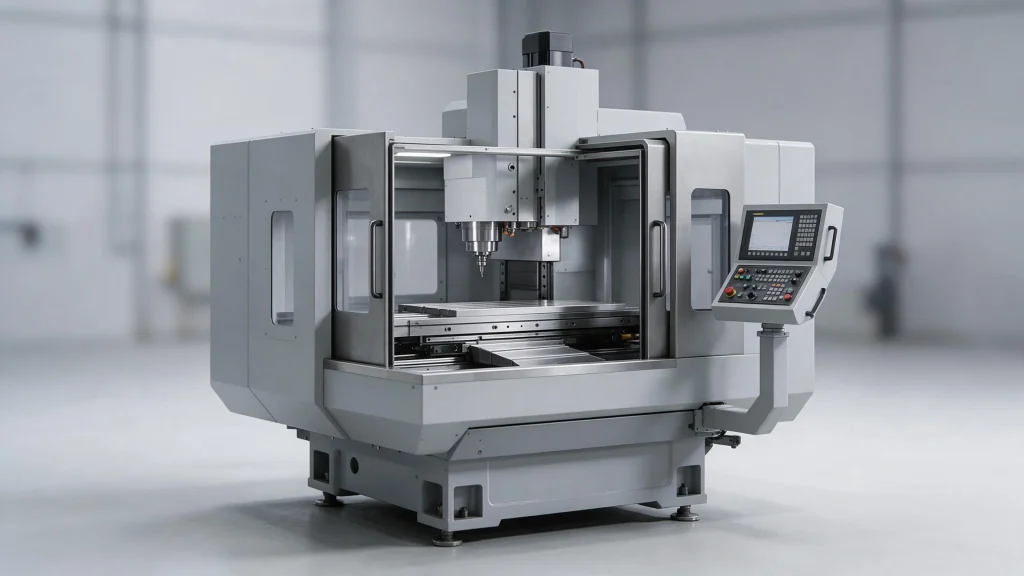Demo vertical machining center