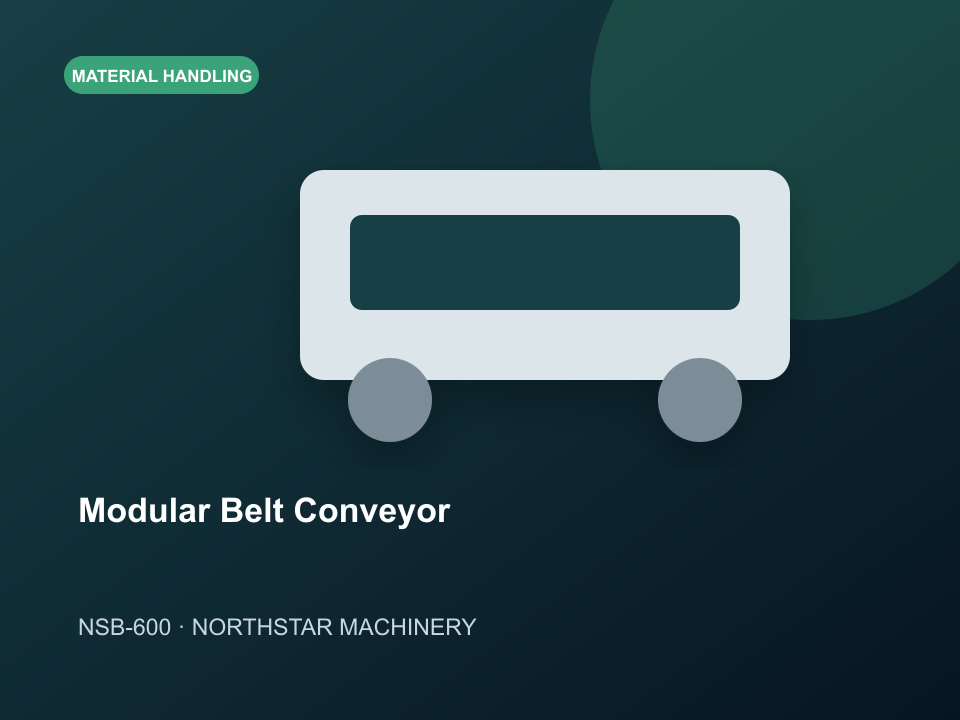 Demo modular conveyor